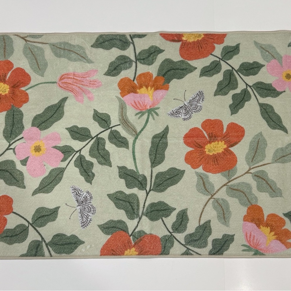 Rifle Paper Co. Washable Runner Rug - Picture 2 of 6